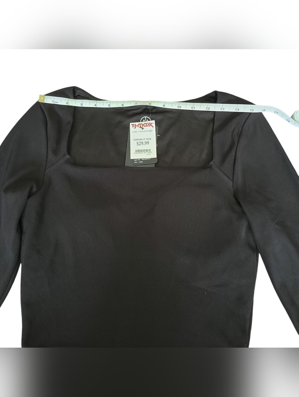 NWT | MOVE THEOLOGY | SQUARE NECK CROP TOP | SIZE LARGE - Picture 4 of 12